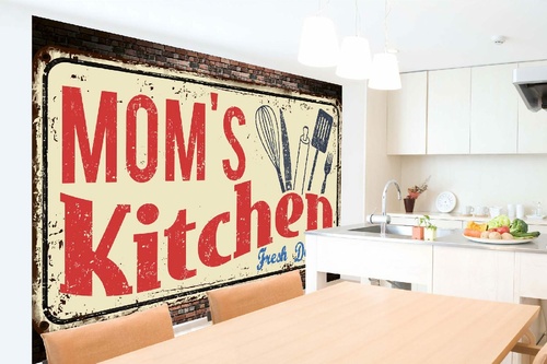 Vlies Fototapete - Mamas Küche 375 x 250 cm